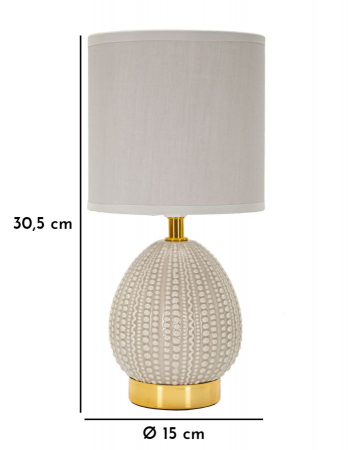 veioze bej baza aurie iluminat elegant CreativDeco [5]