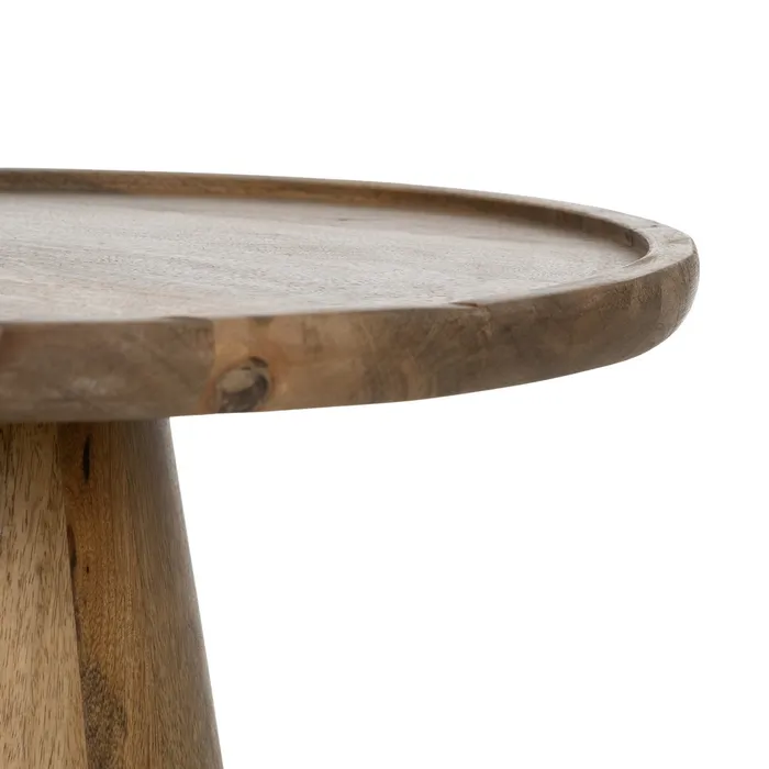 Set măsuțe mango miere, decor natural contemporan [7]
