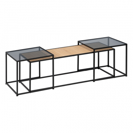 Set Masute Multifunctionale CreativDeco - Design Industrial si Natural [1]