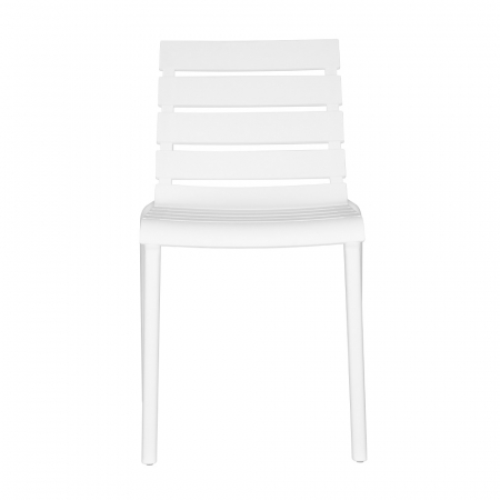 Scaune moderne Horizontal albe [2]