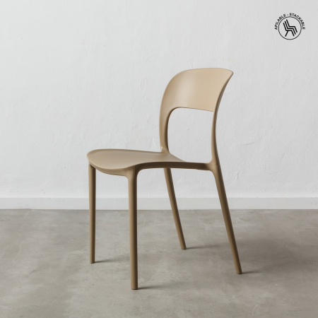 Scaune Gradina - Set scaune moderne empilabile|Scaune practice pentru decor modern