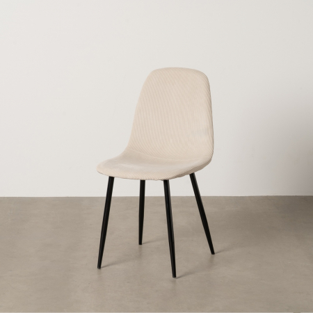 Scaune Dining - Set 4 scaune crem moderne