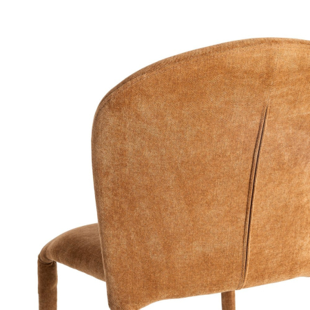 Set de 4 scaune dining cărămizii din stofă cu structură metalică – imagine principală [16]