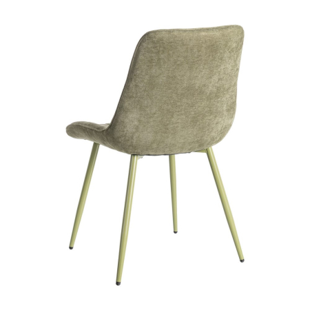 Scaune dining HoReCa stofă verde măsliniu – set 4 [4]