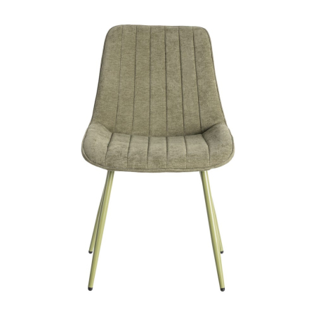 Scaune dining HoReCa stofă verde măsliniu – set 4 [2]
