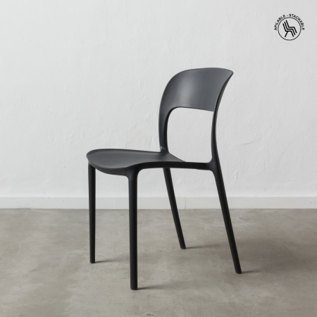Scaune Gradina - Set scaune elegante polipropilena|Scaune confortabile pentru interioare moderne