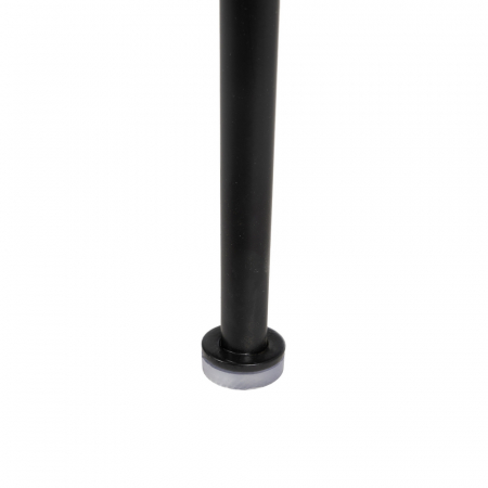 Set 4 scaune negre stofa si metal | Scaune moderne elegante [10]