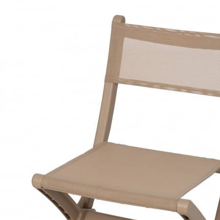 Set 4 scaune pliabile bej moderne [6]