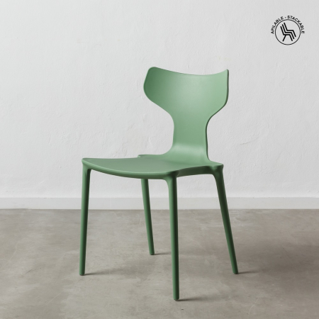 Scaune Gradina - Set scaune moderne polipropilena|Scaune practice pentru interioare elegante
