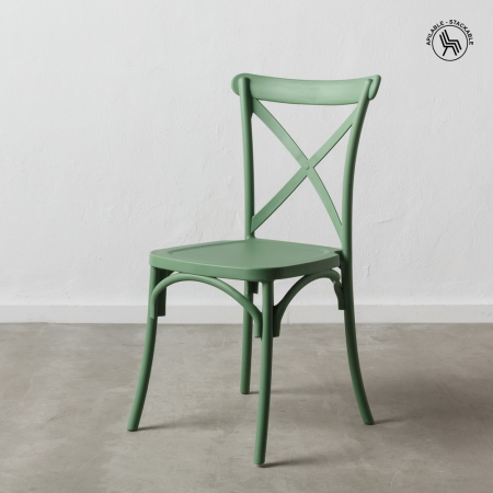 Scaune Pliabile - Set scaune verzi menta moderne|Scaune functionale pentru interioare moderne