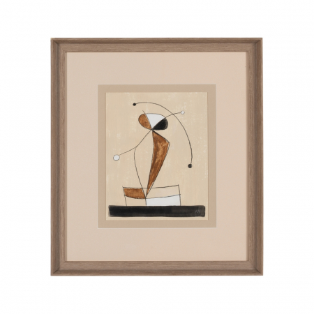 Tablouri abstracte pictate manual pentru decor subtil|Set decorativ pentru spatii interioare [2]