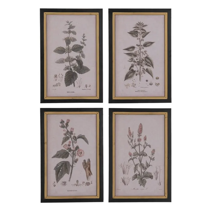 Tablouri - Set tablouri florale lemn|Decorațiuni naturale elegante