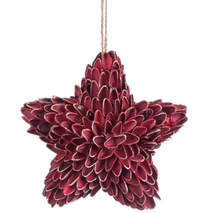 Obiecte decorative - Pandantiv Stea CreativDeco - Decoratiuni Stralucitoare pentru Craciun