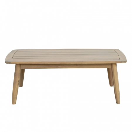 Set mobilier living 1+2+1 natural alb Corda cu lemn și frânghie [24]