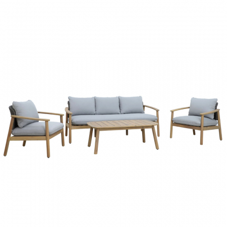 Seturi Exterior - Set gradina Freeland stejar natural gri