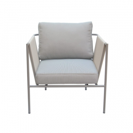 Set exterior VIENNA – cadru negru, frânghie decorativă și perne textile [1]