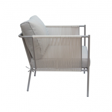 Set exterior VIENNA – cadru negru, frânghie decorativă și perne textile [3]