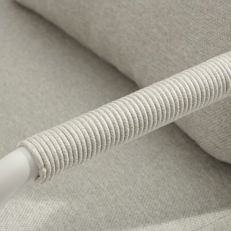 Set mobilier terasă TANYA cu structură din aluminiu crem și blat ceramic porțelanat [7]