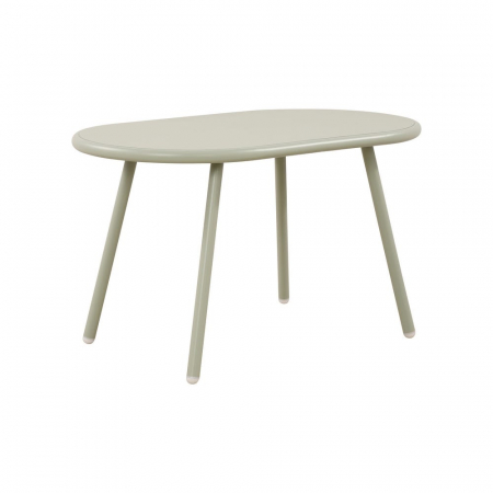 Set mobilier verde salvie + bej – rășină fibră sticlă, perne UV, masă ovală [11]