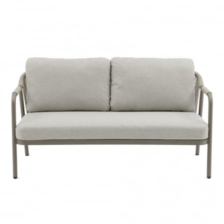 Set mobilier exterior TANYA – bej, cu blat ceramic și cadru aluminiu vopsit [4]