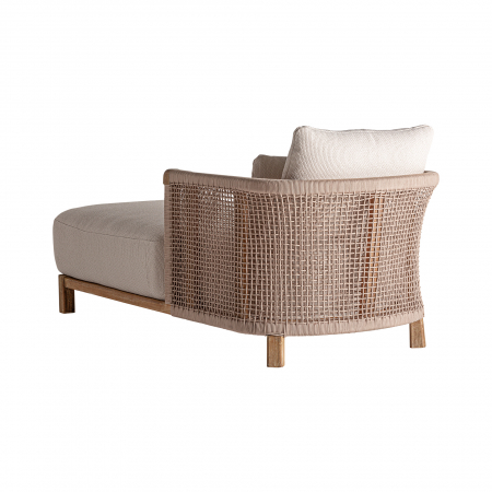 Sezlong boho lemn tec reciclat|Sezlonguri confortabile [3]