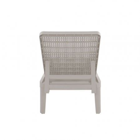 Șezlong gri deschis exterior reglabil UV Seagull [2]
