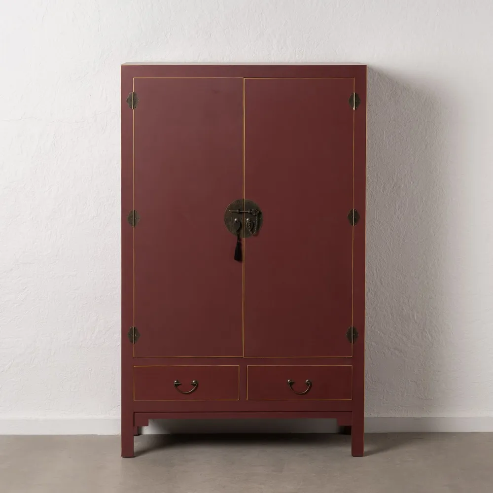 The Orient - Sifonier rosu burgundy design oriental | Dulapuri dormitor