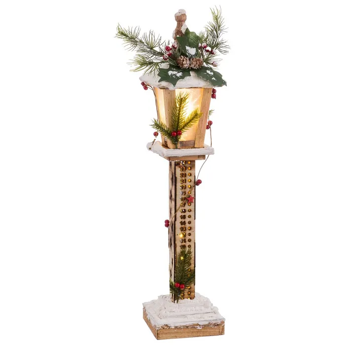 Obiecte decorative - Stalp Craciun LED CreativDeco - Decor festiv interior cu lumina calda