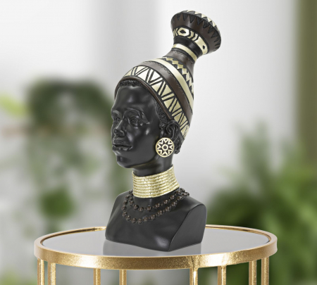 Bust African Masai | Statueta Etnica | CreativDeco [1]