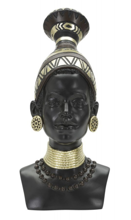 Obiecte decorative - Bust African Masai | Statueta Etnica | CreativDeco