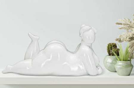 Statueta femeie Yoga Relax din rasina - CreativDeco.ro [5]