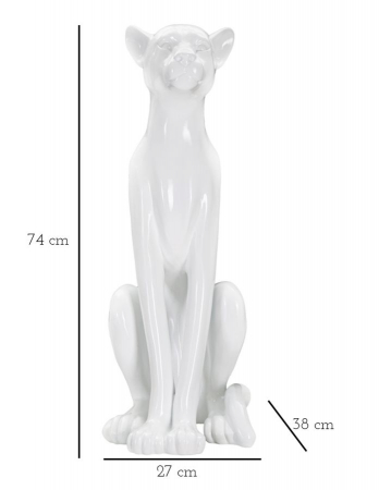 Leopard alb sezand ornamental mare - CreativDeco.ro [7]