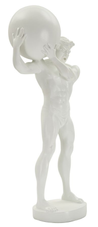 Statueta Atlas Alba | Decor Statement Interior | CreativDeco [2]