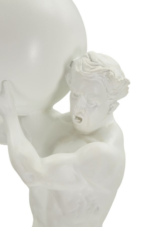 Statueta Atlas Alba | Decor Statement Interior | CreativDeco [3]