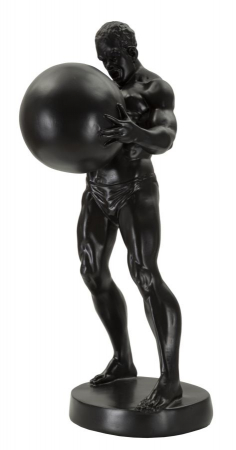 Statueta Neagra Atlas | Piesa Decorativa Moderna | CreativDeco [1]