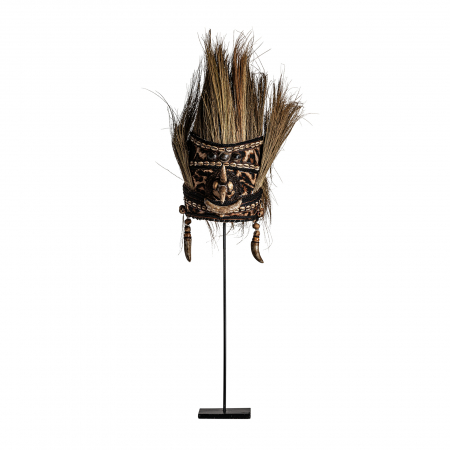 Obiecte decorative - Statueta etnica fibra naturala|Decoratiuni verticale