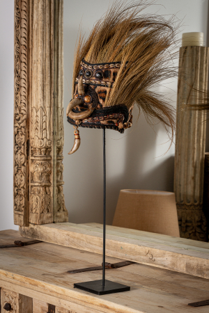 Statueta etnica fibra naturala|Decoratiuni verticale [3]