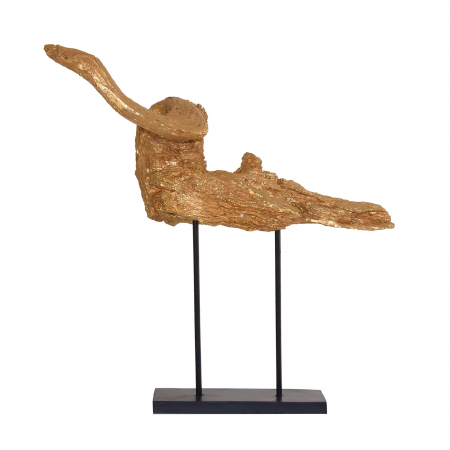 Obiecte decorative - Statueta Art Deco aurie|Decoratiuni interioare luxoase