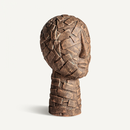 Statuete si Sculpturi - Statueta artizanala robusta|Decoratiuni moderne expresive