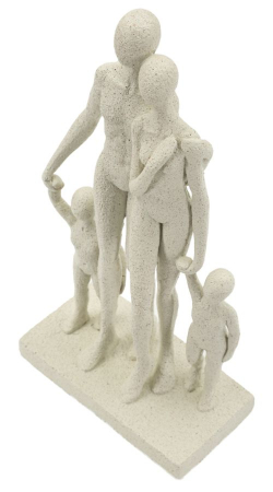 Statuetă familie din rășină – imagine principală – Family Stons [4]