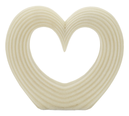 Decor Inimi - Inima stilizata | Statueta romantica | CreativDeco