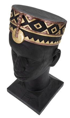 Statuie africana decorativa Barbat Masai  - CreativDeco.ro   [5]