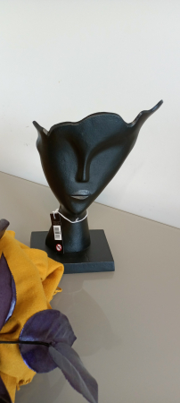 Statueta Masca, rasina, negru [5]