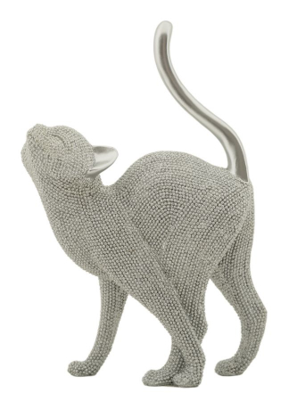 Sparky - Pisica Argintie Glamour | Decoratiuni Interioare | CreativDeco