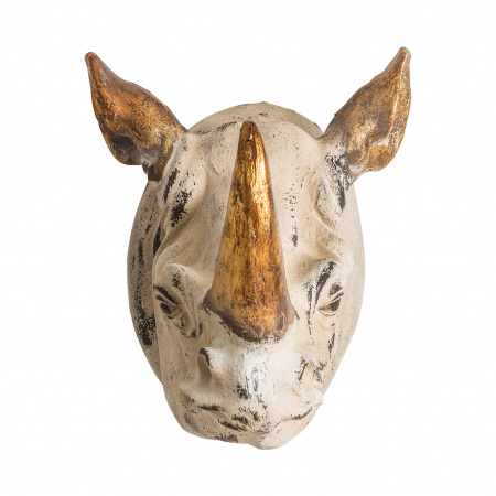 Obiecte decorative - Statueta rinocer scandinava|Sculpturi animale moderne