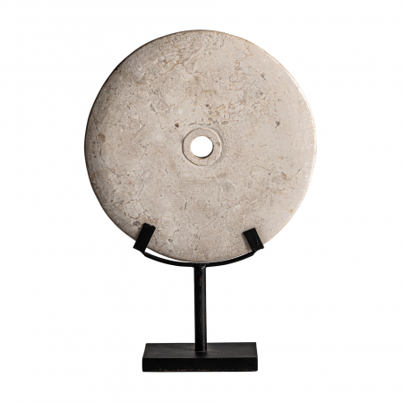 Unicate - Statueta etnica marmura crem|Sculpturi decorative