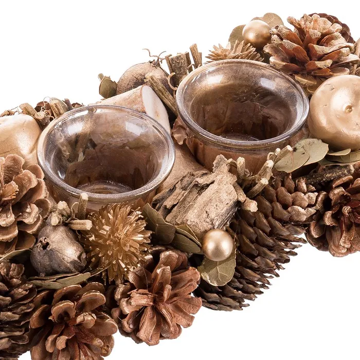 Suport lumanari CreativDeco - Accesorii elegante Craciun [1]