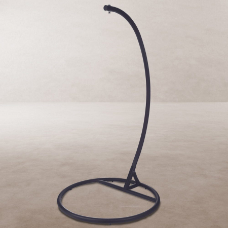 Accesorii Exterior - Fotografie laterală – suport NIVA gri antracit pentru cocon sau scaun lacrimă