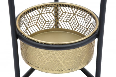 Suport ghivece auriu | Decor plante | CreativDeco [5]