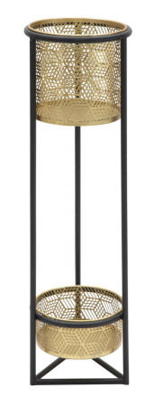 Suport ghivece auriu | Decor plante | CreativDeco [1]